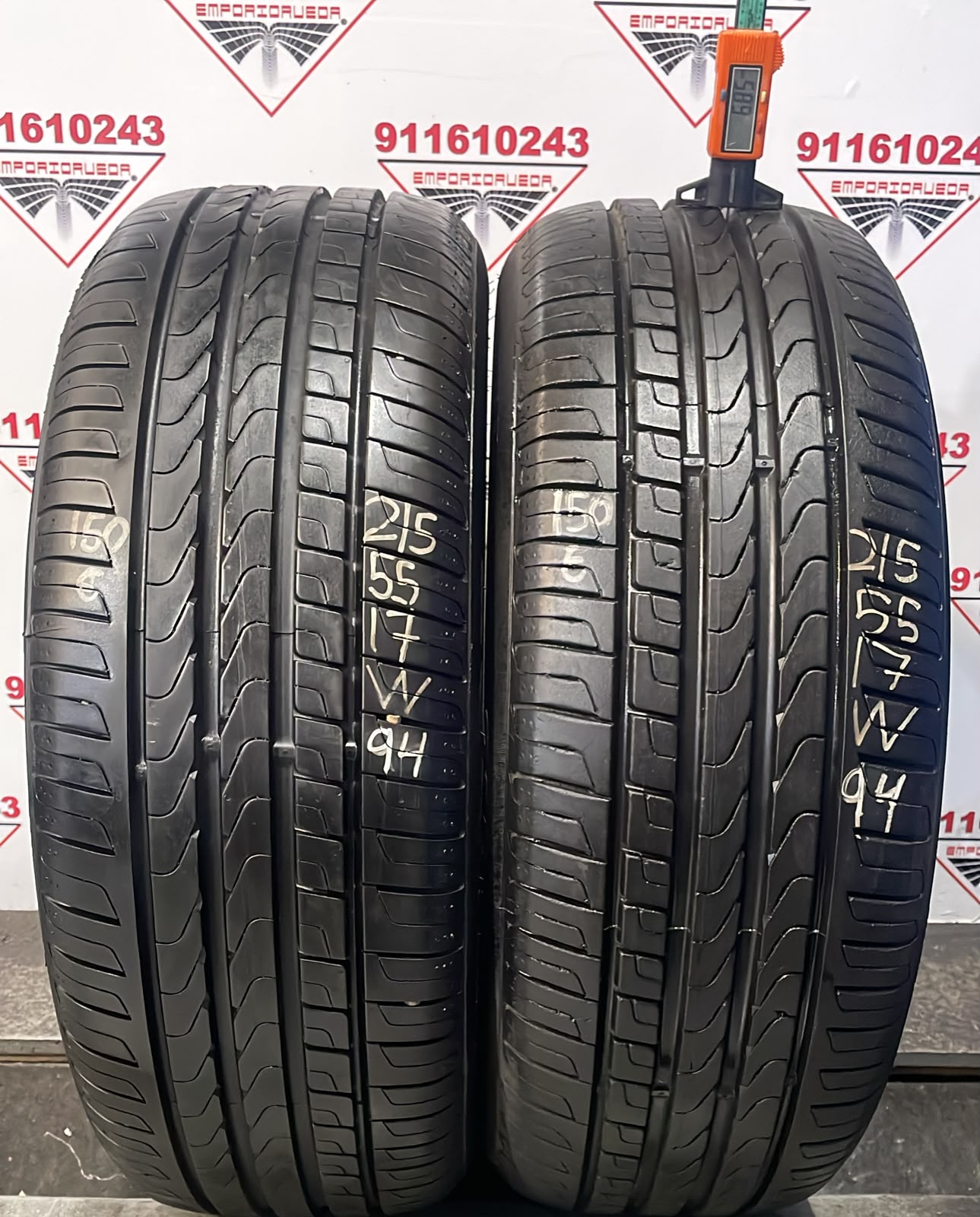 PIRELLI CINTURATO P7 USADO  215/55 R17 94 W